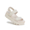 Rollie Womens Zeze Wedge Strap All Oat Leather Sandal